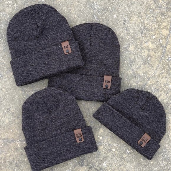 Mom beanie - dark heathered grey - Picture 2 of 2